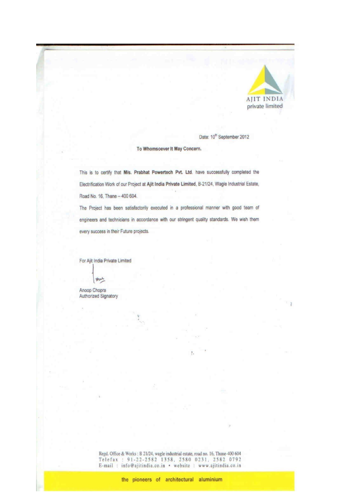 Certificate Page 0018